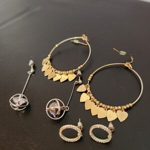 3 Piece Earrings Set
